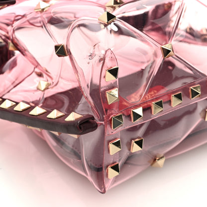 Valentino Garavani PVC Mini Candystud Top Handle Bag Rubin 8 of 11