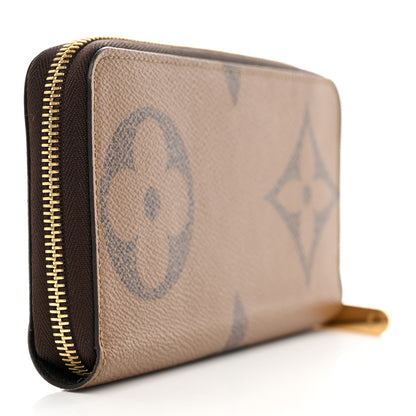Louis Vuitton LOUIS VUITTON Reverse Monogram Giant Zippy Wallet 3 of 7