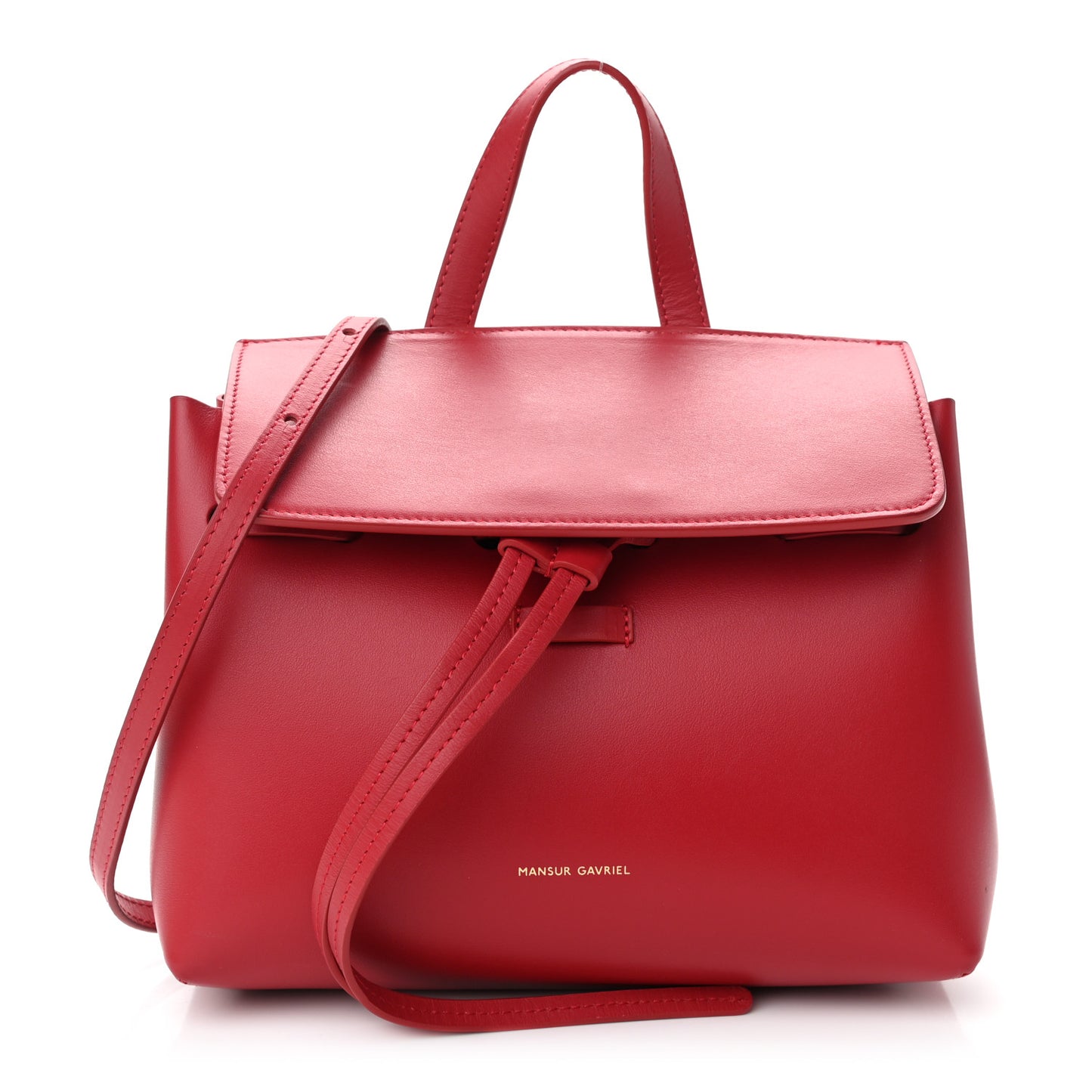 Calfskin Mini Mini Lady Bag Flamma