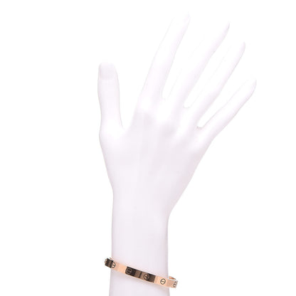 Cartier 18K Pink Gold LOVE Bracelet 16 2 of 11