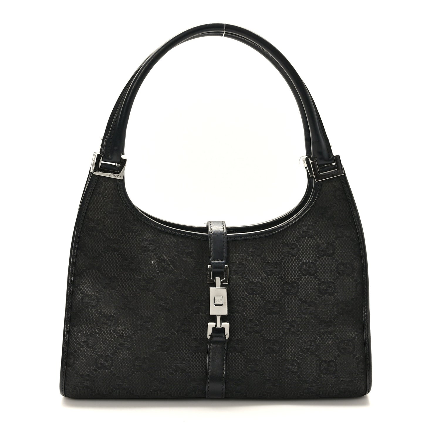Monogram Small Bardot Black