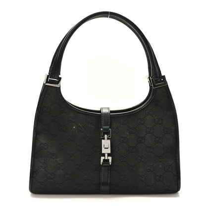 Gucci Monogram Small Bardot Black 1 of 11