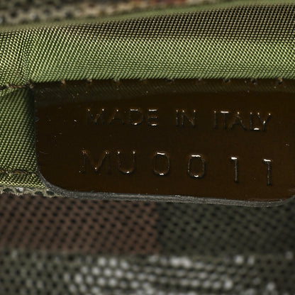 Christian Dior Pixelated Calfskin Camouflage Saddle Belt Bag 6 of 8