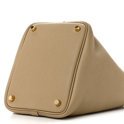 Hermes Taurillon Clemence Picotin Lock 18 PM Trench 10 of 11