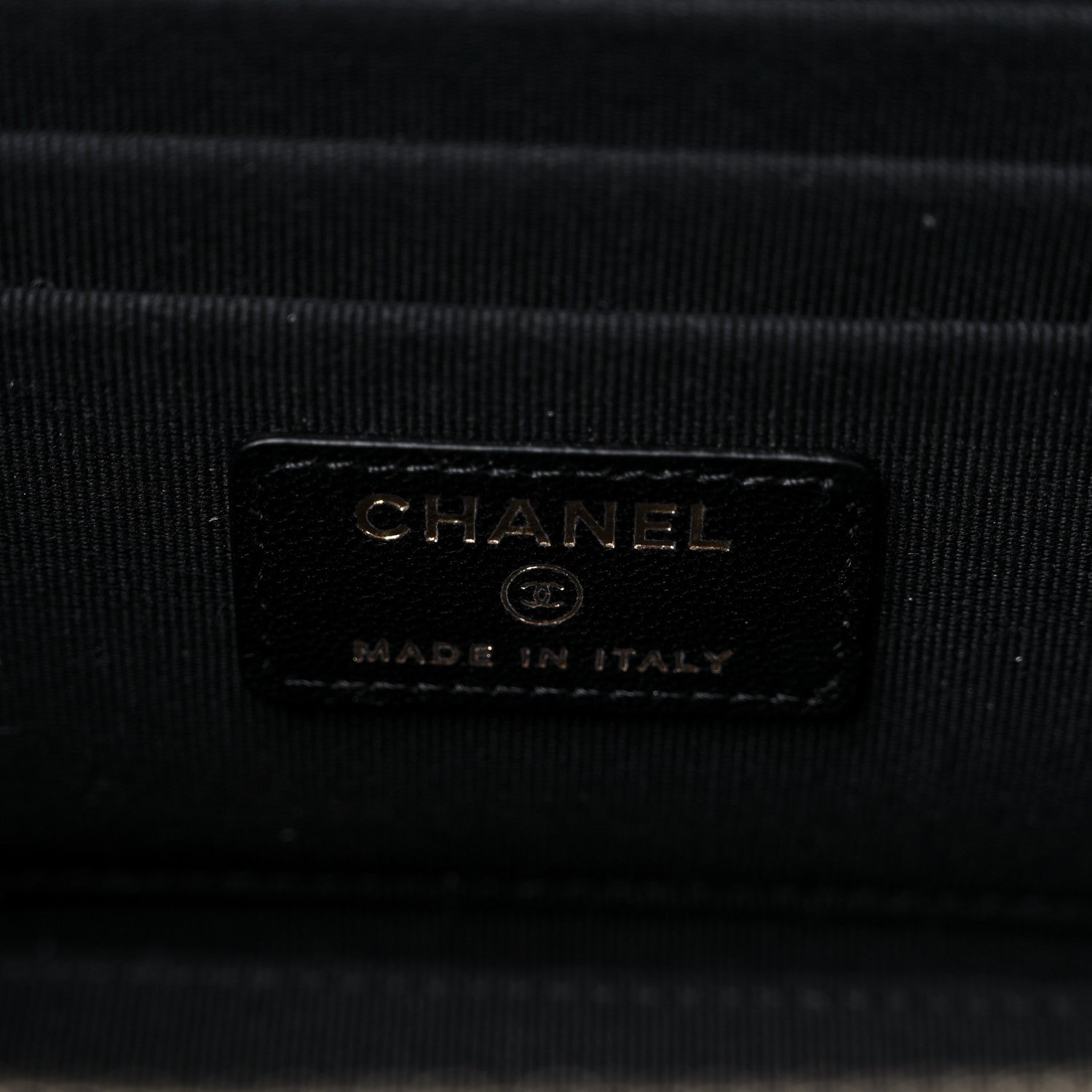 Chanel Lambskin Quilted Small Top Handle Vanity Case With Chain Black 6 of 10