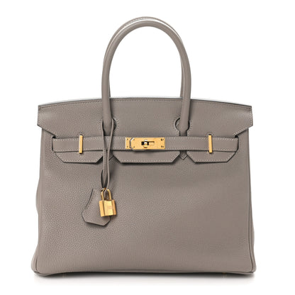 Hermes Togo Birkin 30 Gris Asphalte 1 of 9