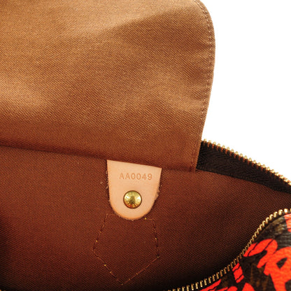 Louis Vuitton Monogram Graffiti Speedy 30 Orange 7 of 7