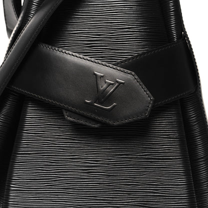 Louis Vuitton Epi Sac D'Epaule GM Black 7 of 10