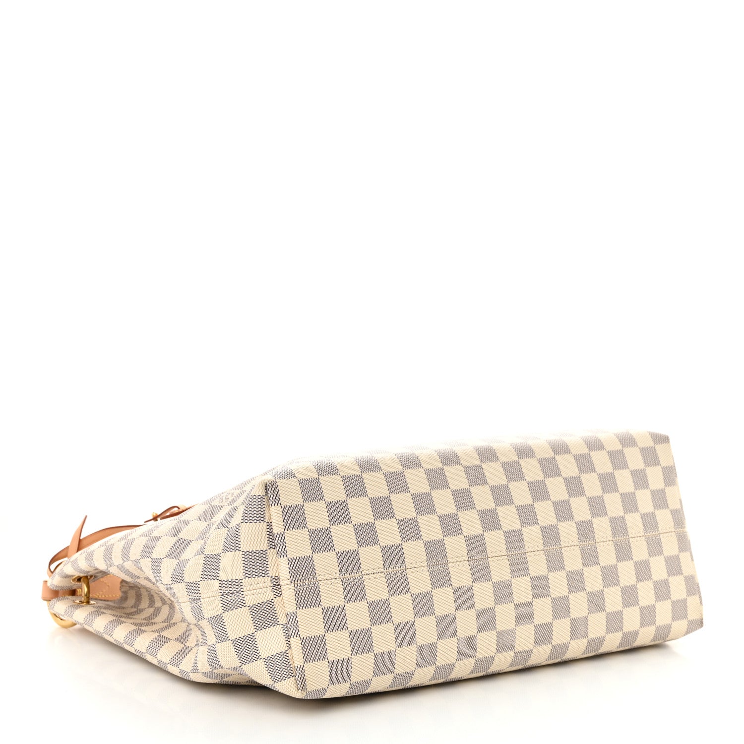 Louis Vuitton Damier Azur Graceful MM Rose Ballerine 4 of 10