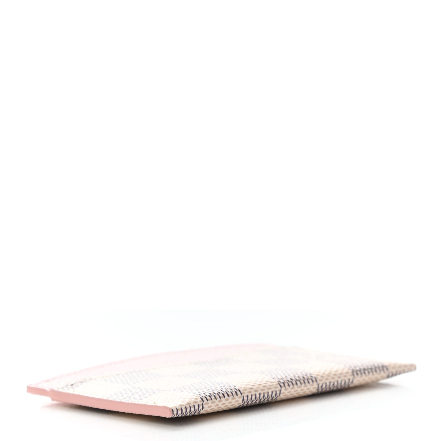 Damier Azur Daily Card Holder Rose Ballerine