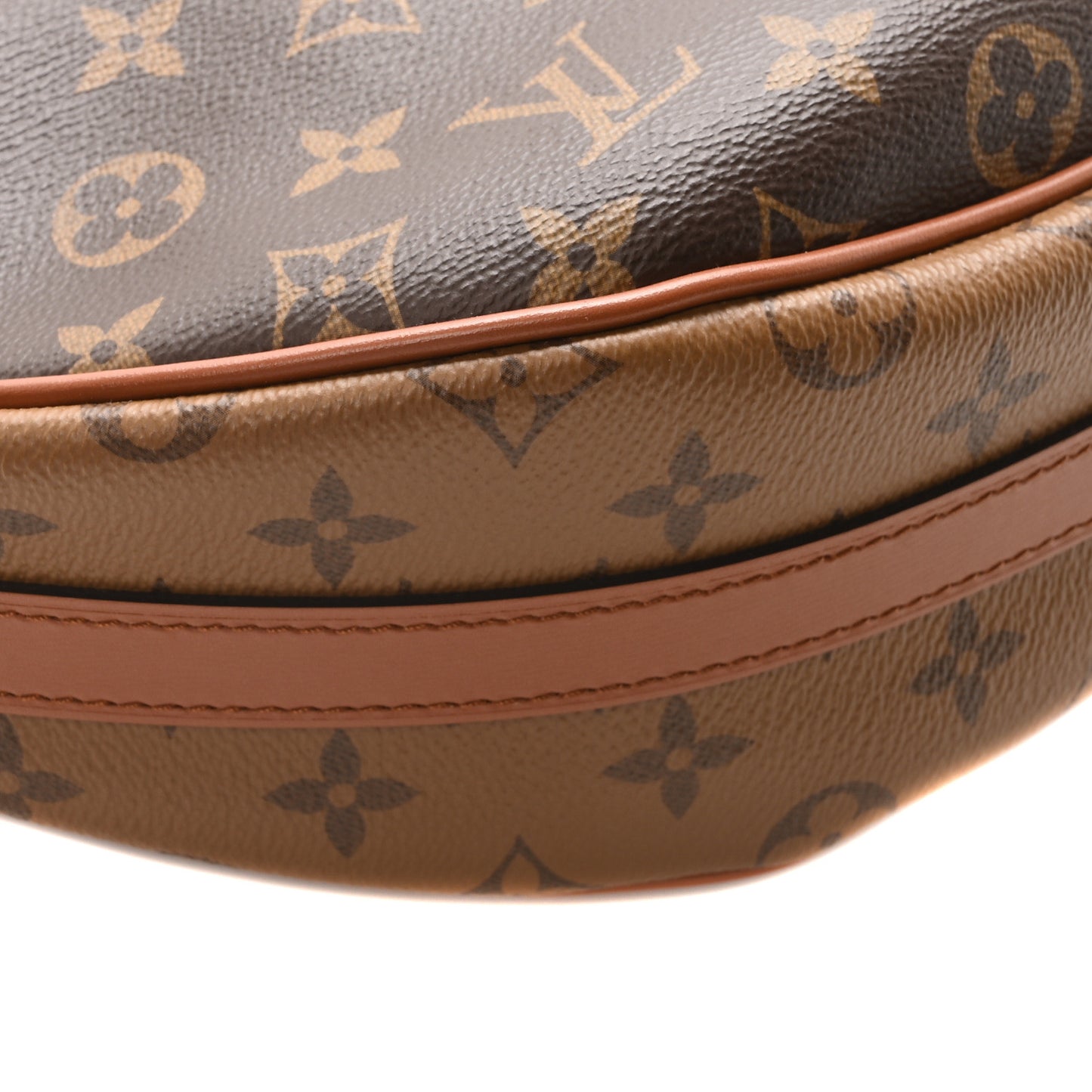 Reverse Monogram Loop Hobo