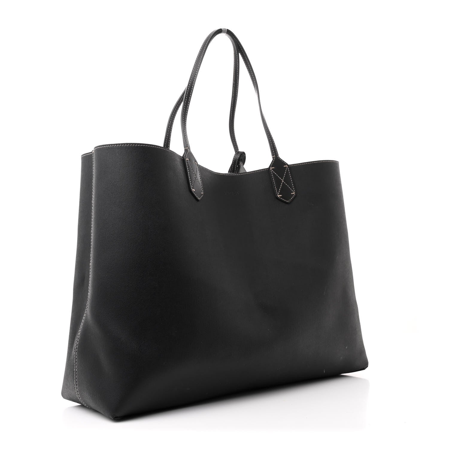 Gucci GG Supreme Monogram Large Reversible Tote Beige Black 5 of 15