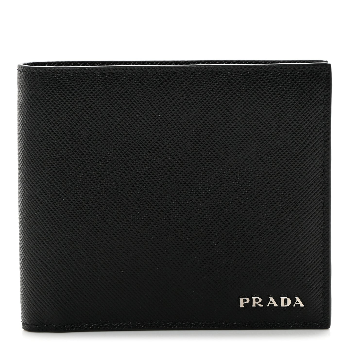 Saffiano Bi-Fold Wallet Black