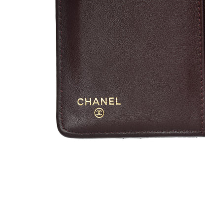Chanel Caviar Quilted Yen Wallet Black 6 of 8