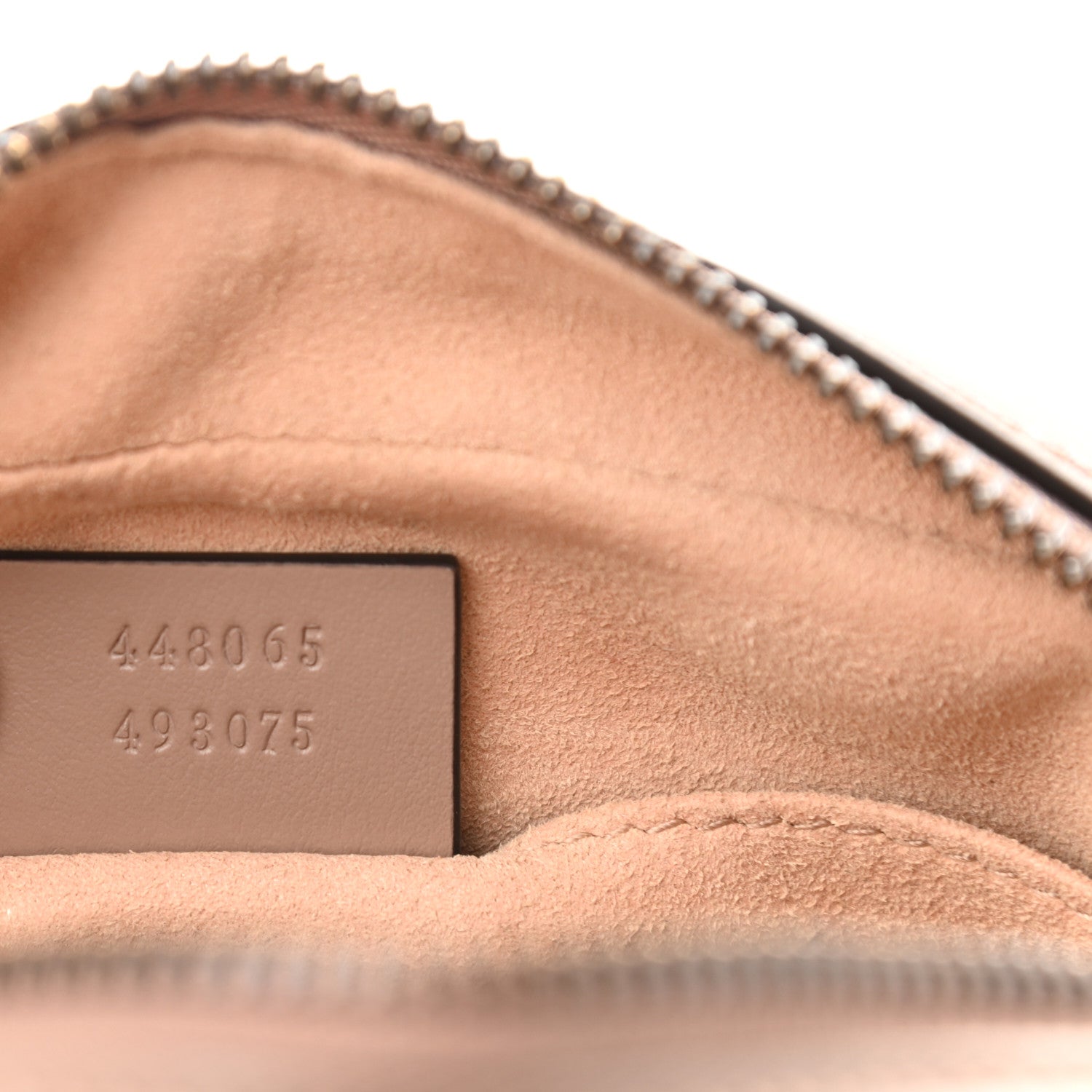 Gucci Calfskin Matelasse Mini GG Marmont Chain Shoulder Bag Porcelain Rose 7 of 9