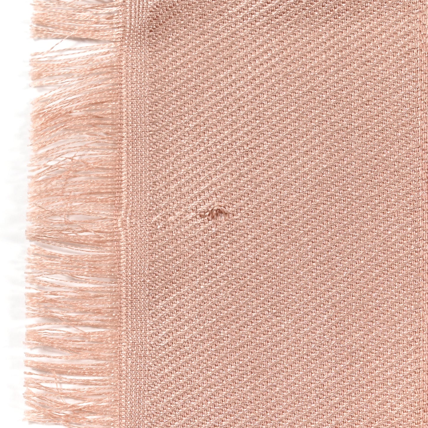 Silk Wool Monogram Shawl Kraft