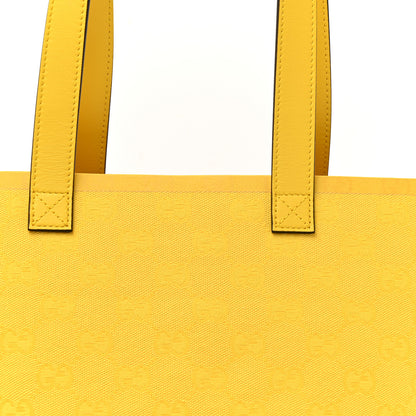 Gucci Supreme Canvas Totissima Small Tote Yellow Yellow 7 of 9