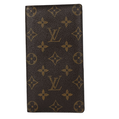 Louis Vuitton Monogram Porte Valeurs Checkbook Wallet 1 of 6