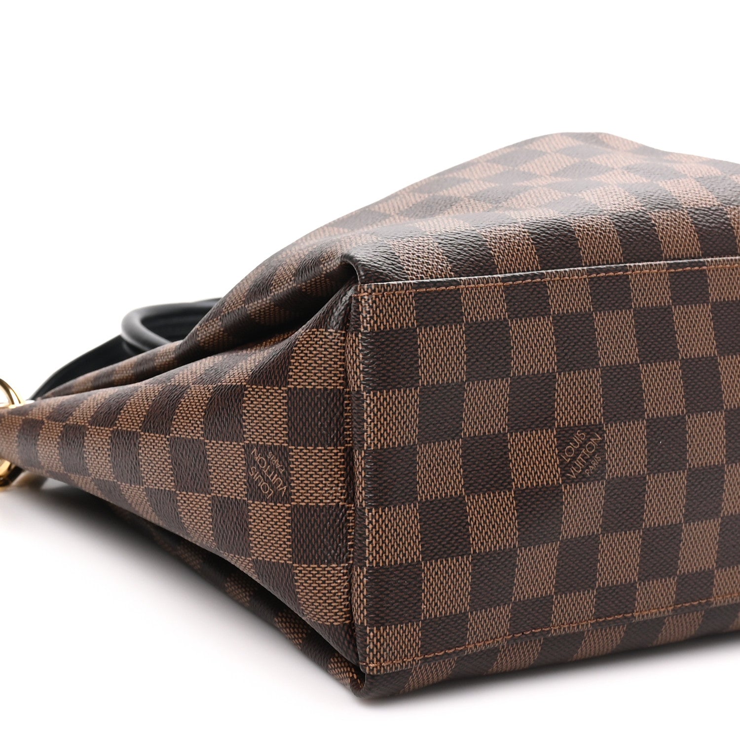 Louis Vuitton Damier Ebene Odeon Tote MM Black 7 of 8