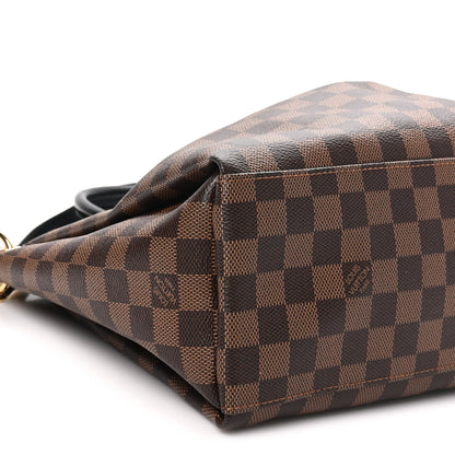 Louis Vuitton Damier Ebene Odeon Tote MM Black 7 of 8