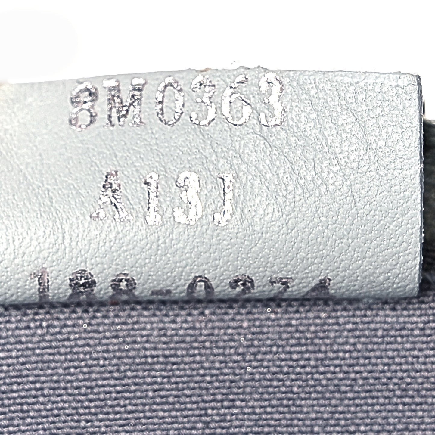 Vitello Liberty Fun Fair Studded Zip Around Pouch Grigio Perla Multicolor