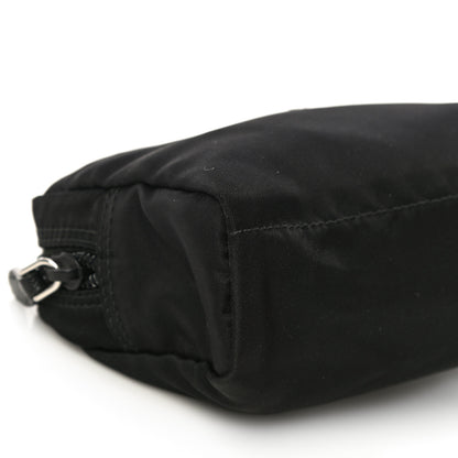 Prada Tessuto Nylon Saffiano Pouch Black 8 of 9
