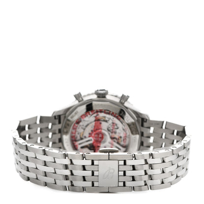 Breitling Stainless Steel 43mm Navitimer Chronograph B01 Automatic Watch Ice Blue AB0138 3 of 5