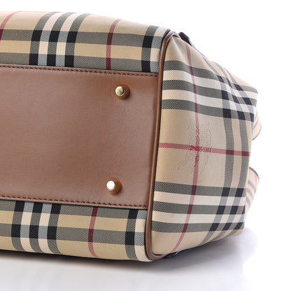 Burberry Horseferry Check Small Canterbury Tote Honey 10 of 10