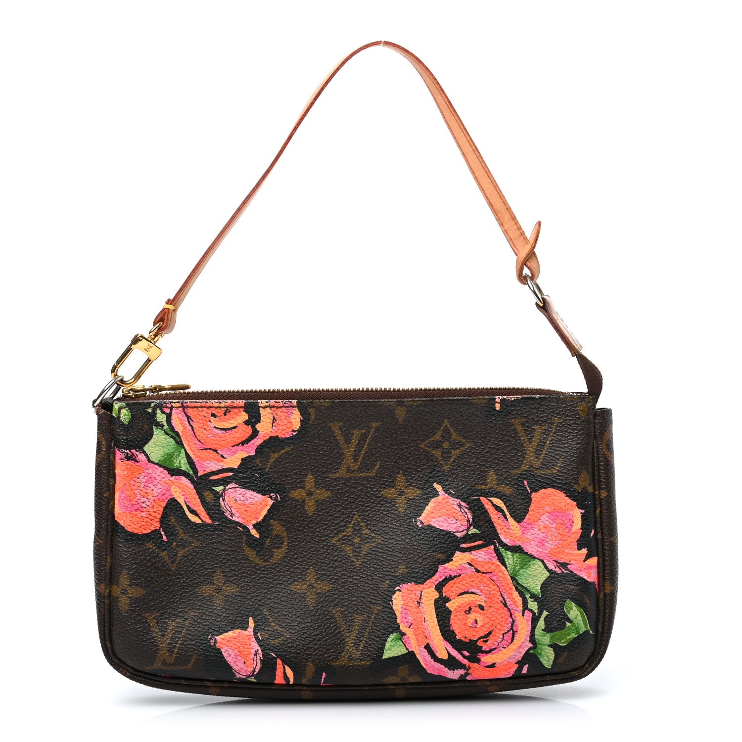 Louis Vuitton Monogram Roses Pochette Accessories 1 of 10