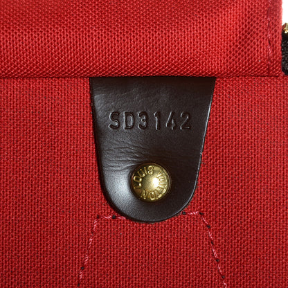 Louis Vuitton Damier Ebene Speedy Bandouliere 30 7 of 8
