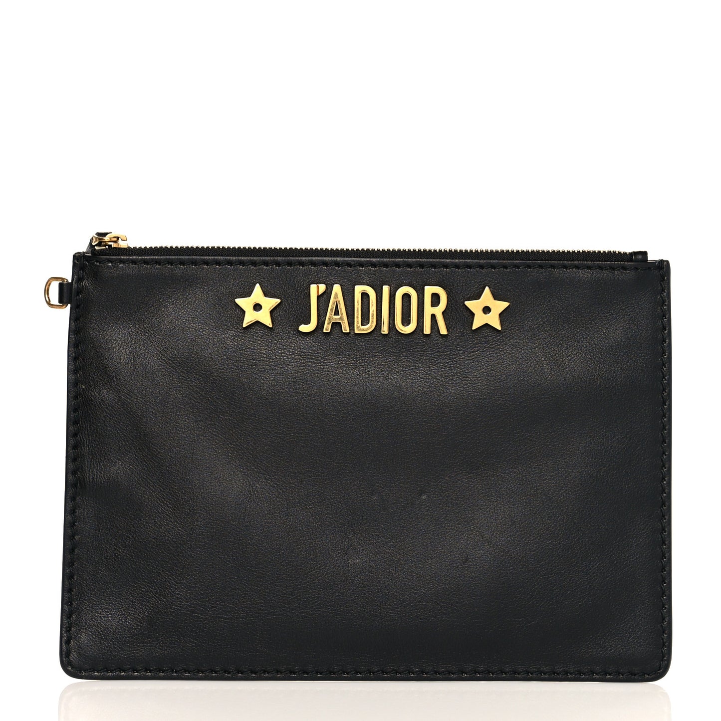 Calfskin J'adior Pouch Black