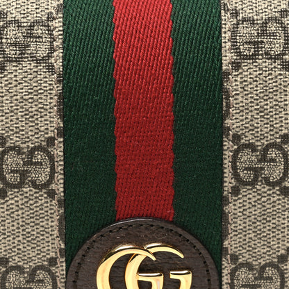 Gucci GG Supreme Monogram Web Ophidia Belt Bag Beige Ebony New Acero 8 of 10