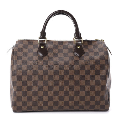 Louis Vuitton Damier Ebene Speedy 30 1 of 10