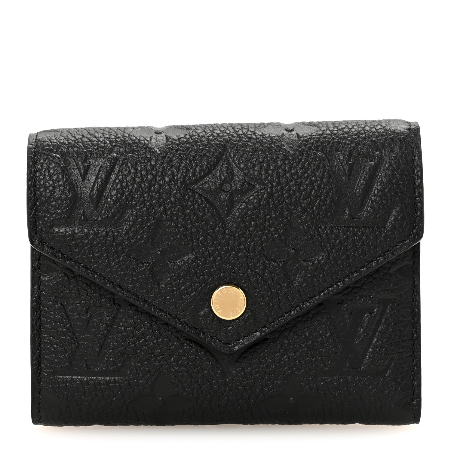 Louis Vuitton Empreinte Victorine Wallet Black 1 of 6