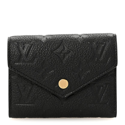 Louis Vuitton Empreinte Victorine Wallet Black 1 of 6