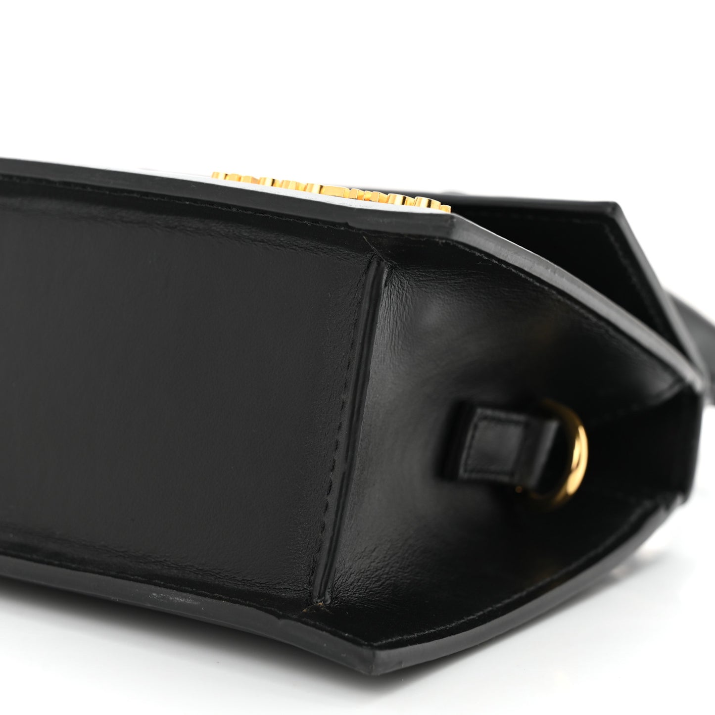Smooth Calfskin Le Chiquito Noeud Black