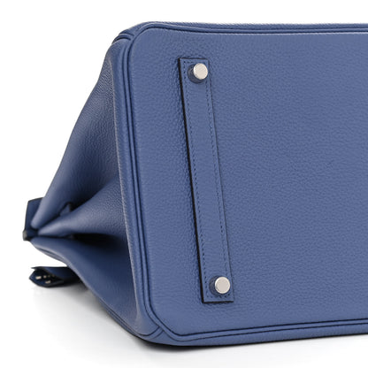Hermes Togo Birkin 35 Bleu Agate 8 of 12