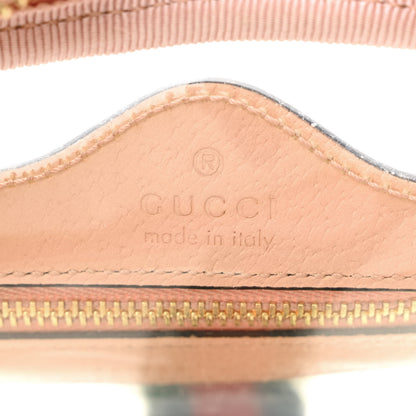 Gucci Vinyl Web Mini Ophidia Transparent Shoulder Bag Perfect Pink 6 of 11