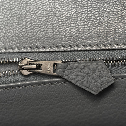 Hermes Togo Birkin 30 Gris Mouette 22 of 38