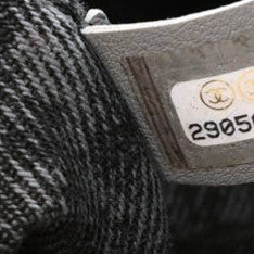 Chanel Denim Quilted Denimpression Flap Grey Black 9 of 9