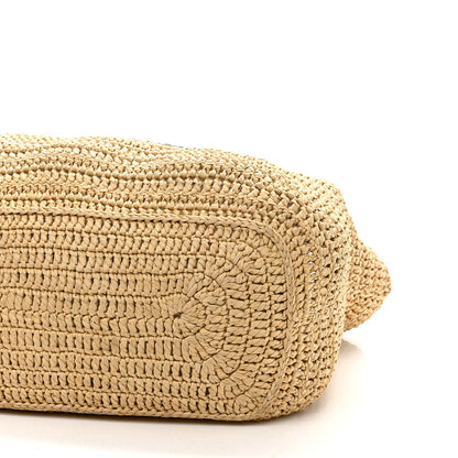 Saint Laurent Raffia Rive Gauche Tote Natural 10 of 10