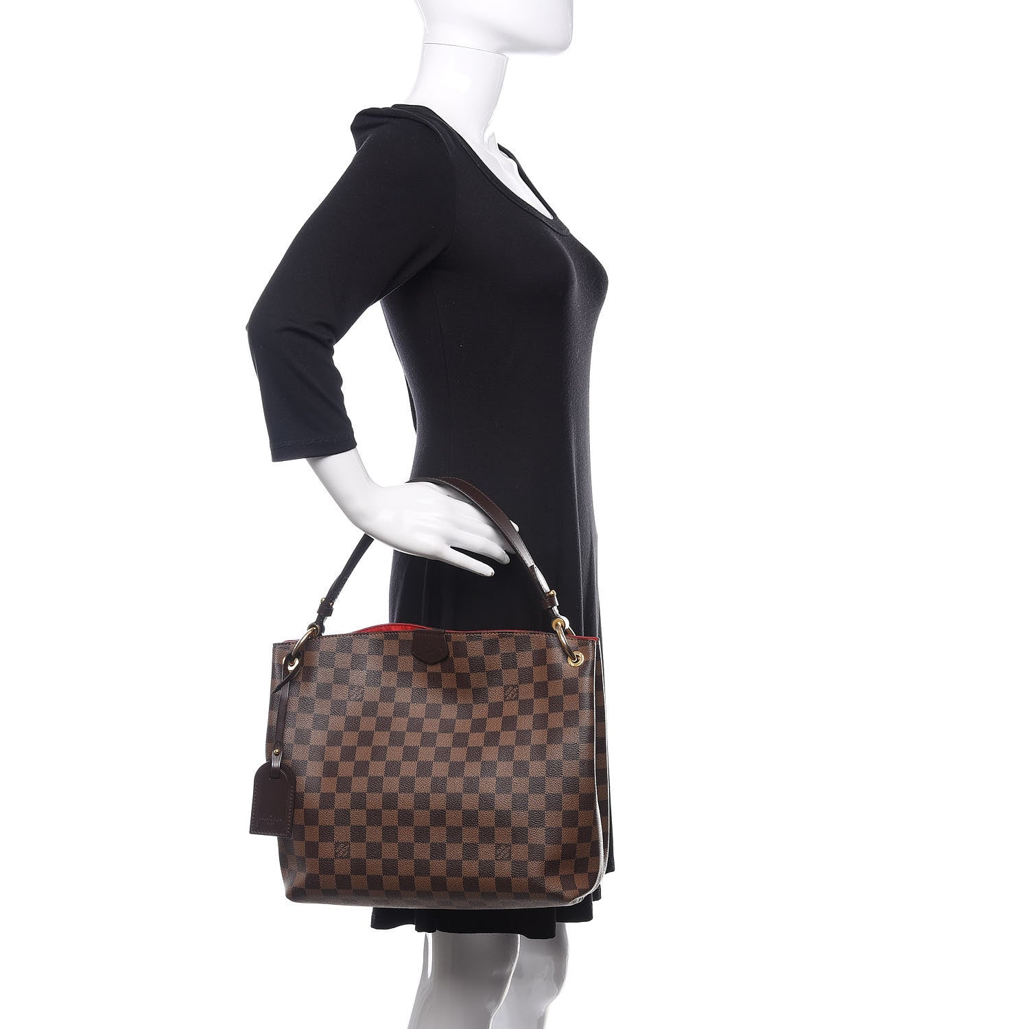 Louis Vuitton Damier Ebene Graceful PM 2 of 11