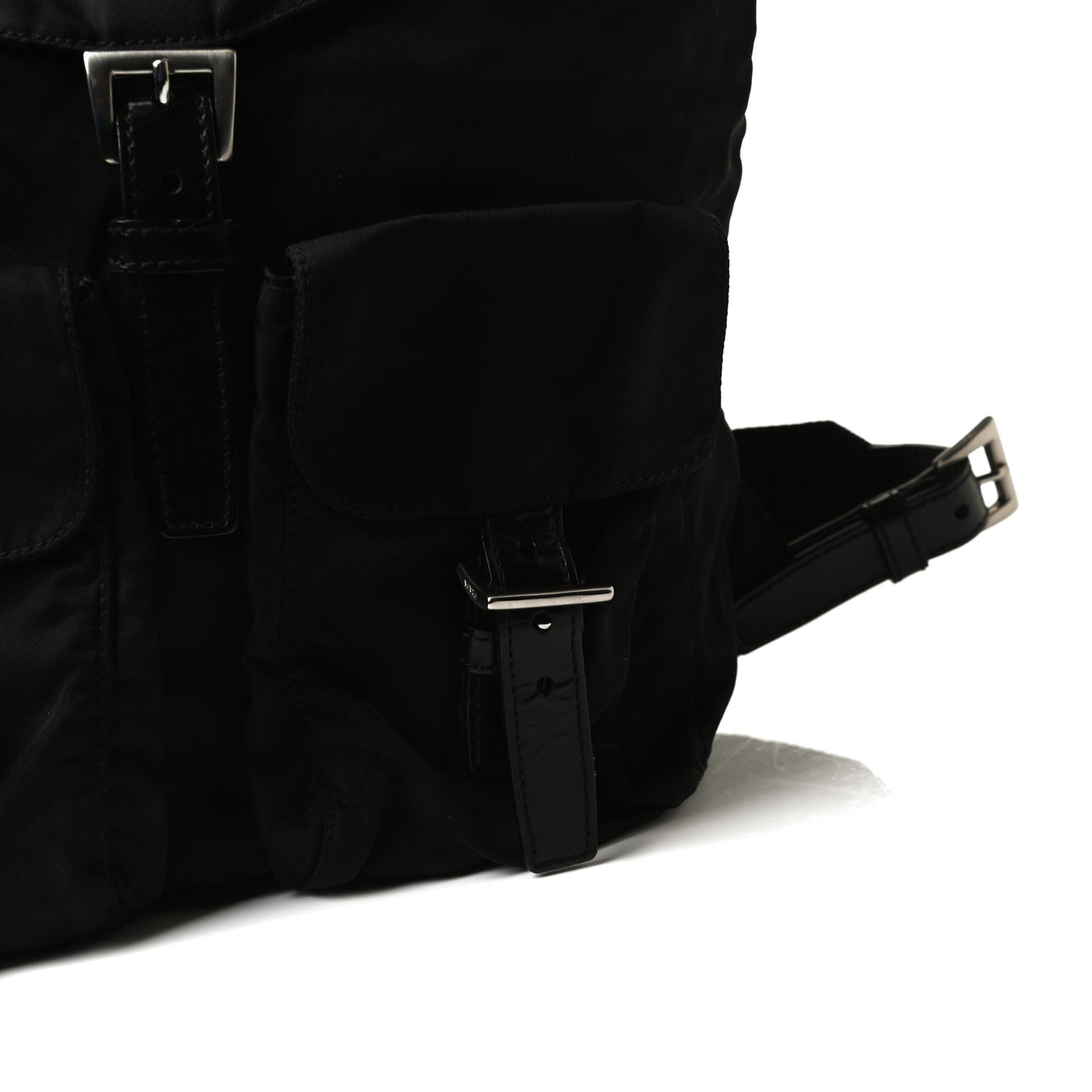 Tessuto Nylon Vela Small Backpack Black
