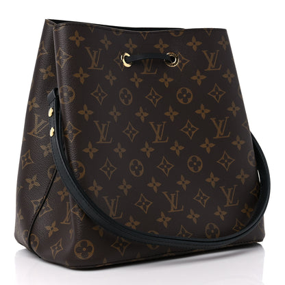 Louis Vuitton Monogram Neonoe MM Black 3 of 8