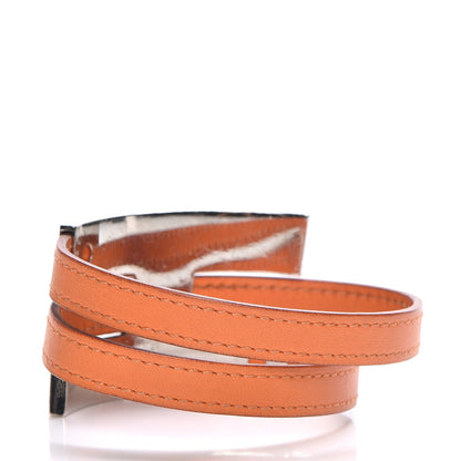 Hermes Chamonix Pousse Pousse Bracelet Orange 8 of 10