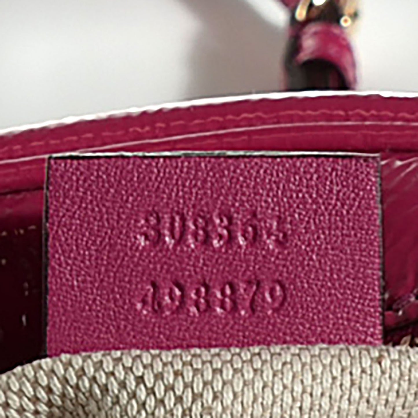Soft Patent Small Soho Disco Bag Bright Bougainvillea