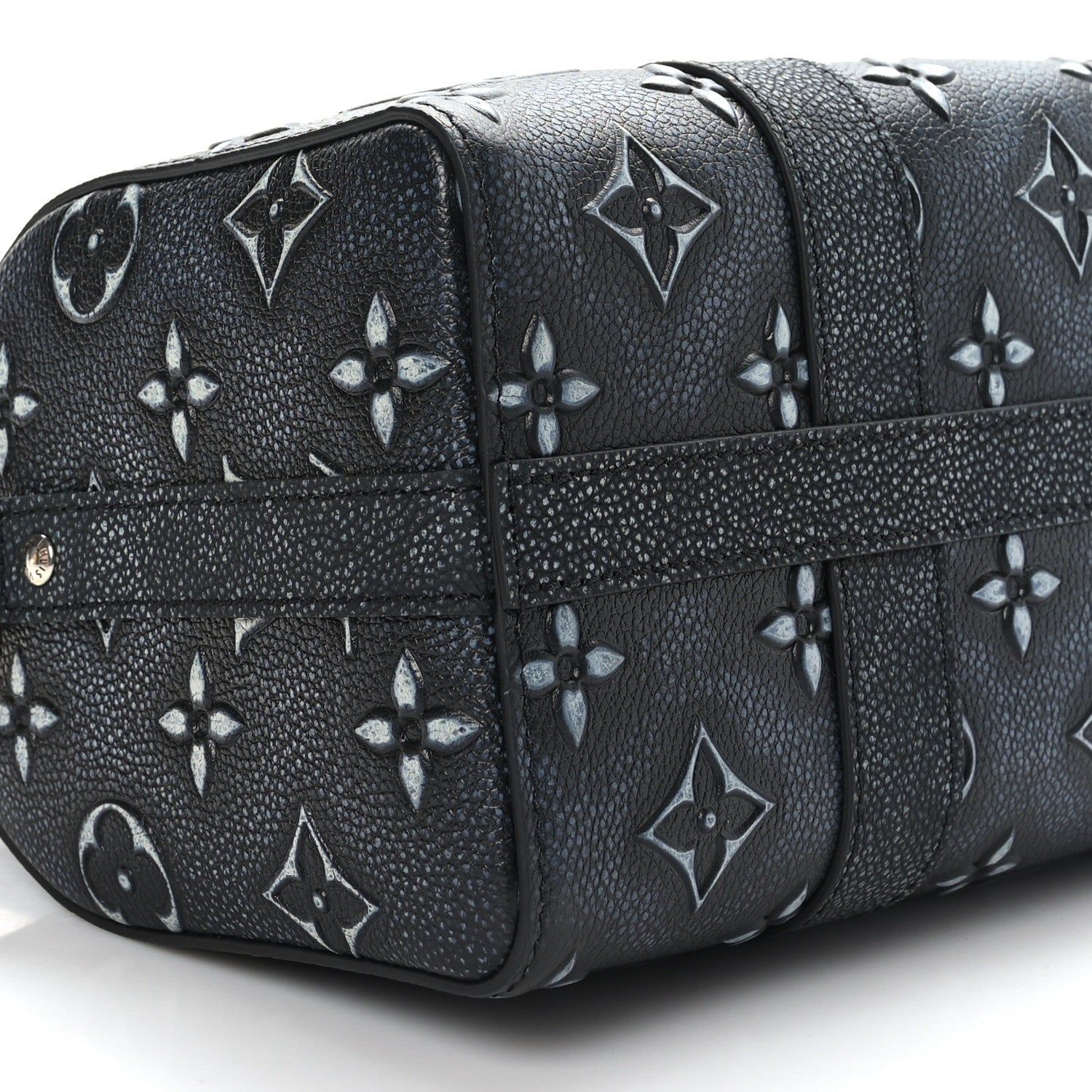 Louis Vuitton Cowhide Faded Monogram City Keepall Charcoal 7 of 8