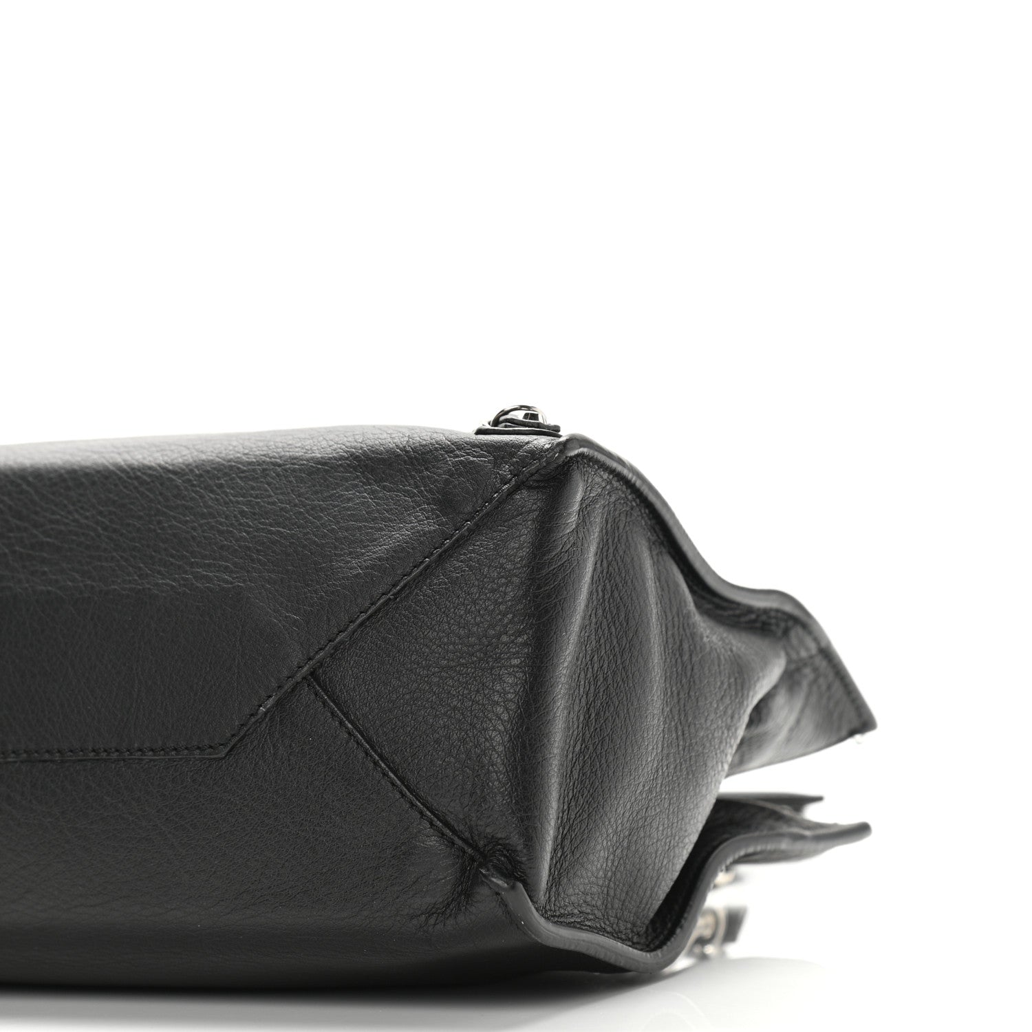 Balenciaga Calfskin Papier Mini A4 Tote Black 10 of 11