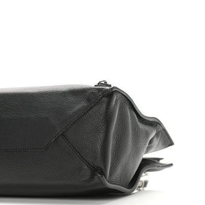 Balenciaga Calfskin Papier Mini A4 Tote Black 10 of 11