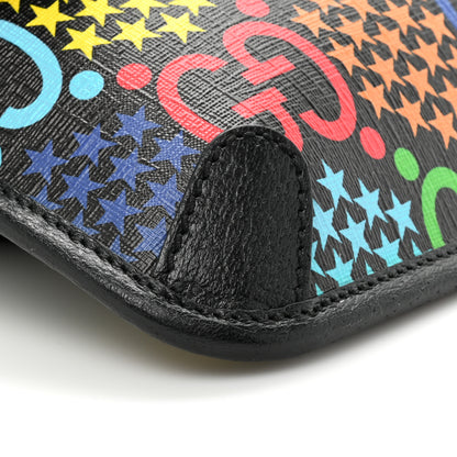 Gucci GG Supreme Monogram Psychedelic Slim Belt Bag Black 9 of 10